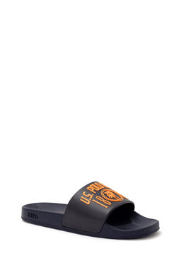 Мужские оранжевые тапочки - U.s. polo assn фото 8