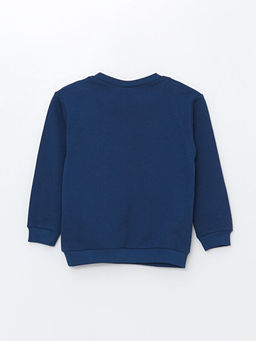 Bisiklet Yaka Uzun Kollu Erkek Bebek Sweatshirt ve E?ofman Alt 2li Tak?m