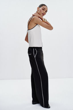 CONTRAST TRIM CAMISOLE TOP - Zara фото 18