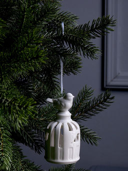 Подвеска светодиодная Птичка, 5.85.811 см, 1 LED, от батареек LR443, свечение тёплое белое - Luazon lighting фото 2