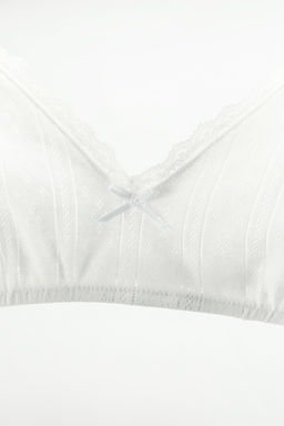LACE TRIANGLE BRA - Zara фото 6