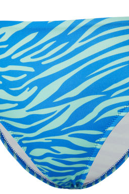 Zebra Desenli Yuksek Bel Regular Bikini Alt? TBESS21BA0320