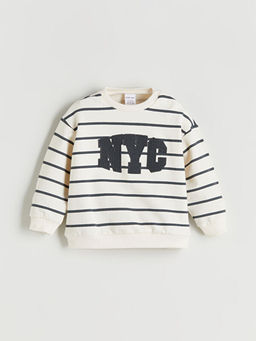 Nak??l? Erkek Bebek Sweatshirt ve Pantolon 2li