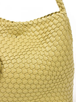 LACCOMA сумка СУ1053-0-оливковый эко кожа хлопок  фото 3