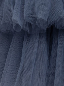 Цена за 115 шт. Фатин для рукоделия и шитья, 40 г/м², ширина 160 см, тёмно-серый