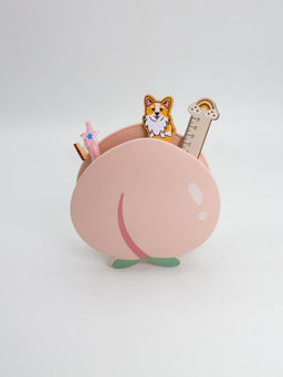 Органайзер для канцелярских и кухонных принадлежностей "Sweet peach", pink