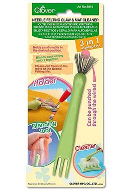 Щетка для аппликаций и фильцевания, очистки мата для войлока