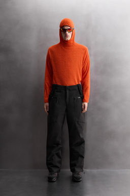 SKI FLEECE TEXTURED HOODIE