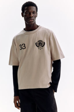 Camiseta estampada Loose Fit - H&m фото 7
