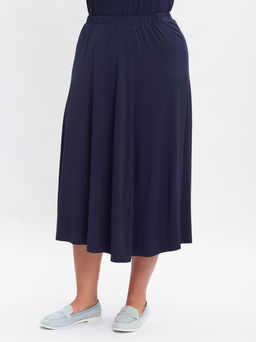 Юбка из плотного трикотажа UB17406DBL00