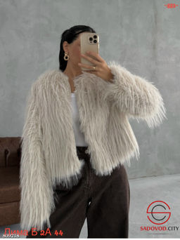 Шуба женская из искусственного меха