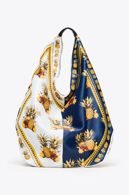 MULTI-COLOURED PRINT SHOPPER - Zara фото 9