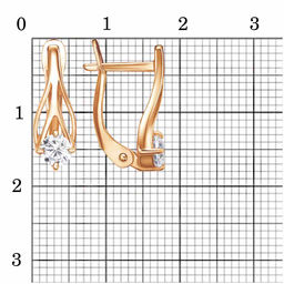 СЕРЬГИ 33815065 - Красная пресня фото 2