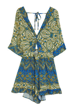 Etnik Desenli Dokuma Cut outl? Plaj Mini Tulum TBESS23EL00017