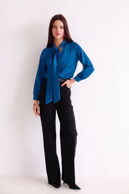 Martichelli Блуза синяя  фото 14