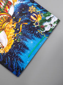 Пакет подарочный новогодний ламинированный, «Конь», 33×10×42.5 см