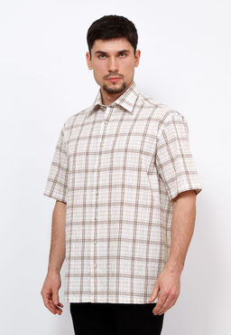 Сорочка мужская короткий рукав BERTHIER Caballero 23928  фото 6