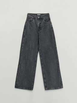 Джинсы wide leg с высокой посадкой / Zarina  фото 6