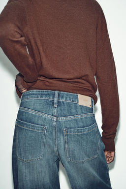 JEANS Z1975 STRAIGHT LOW-RISE FULL LENGTH - Zara фото 2