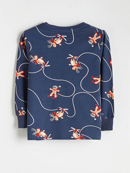 Y?lba?? Temal? Erkek ?ocuk Pijama ?st