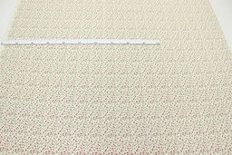 Штапель Ангелия-бордовые цветочки, ш.1.45м, вискоза-100%, 105гр/м.кв - Купава фото 12