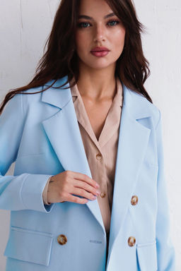 Двубортный жакет с английским воротником - Martichelli фото 152