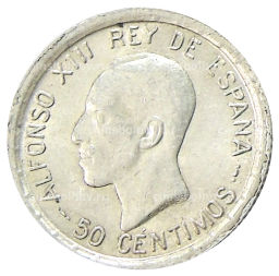50 сентимо 1926 года Испания