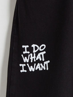 Wideleg Kuromi Bask?l? K?z ?ocuk Jean Pantolon