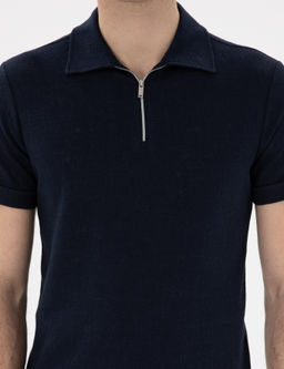 Lacivert Slim Fit Ti__rt