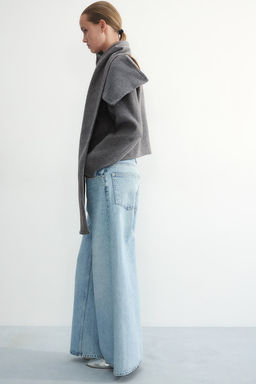 Chaqueta de fieltro con bufanda - H&m фото 6