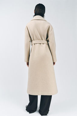100% CASHMERE COAT ZW COLLECTION - Zara фото 3