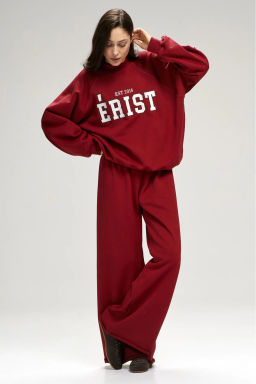 Брюки-трубы Wine