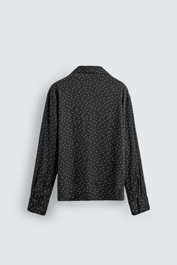 FLOWING POLKA DOT SHIRT - Zara фото 9
