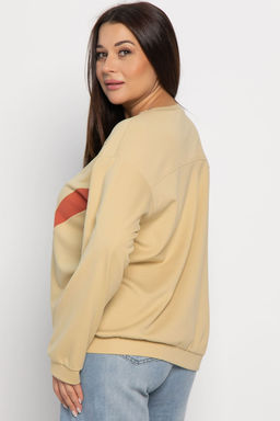 Свитшот Ритм города (бежевый) Б15005-3М