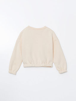 Bisiklet Yaka K?z ?ocuk Sweatshirt - Waikiki фото 3