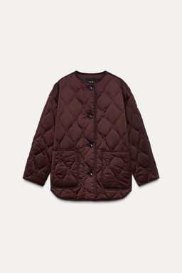 SATIN PADDED JACKET ZW COLLECTION - Zara фото 5