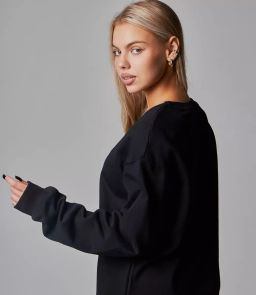 Свитшот #ОКТ1659, чёрный