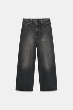 ZW COLLECTION LOW-RISE LOOSE BAGGY LEG JEANS - Zara фото 2