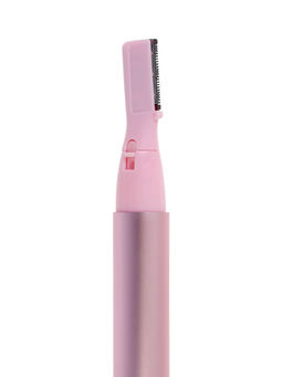 Триммер LEP-05, для бровей, 1хААА (не в комплекте), розовый