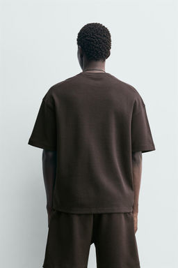 RELAXED FIT INTERLOCK SWEATSHIRT - Zara фото 3
