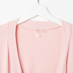 Халат женский MINAKU: Mint & Chocolate цвет пудра, р-р 52