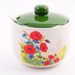 Сахарница 3пр 520мл Цветущие Маки доломит LR 60281 (MAYER&BOCH)