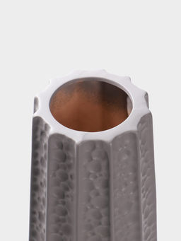 Ваза напольная керамика "Тиаго" 57х14 см, серый