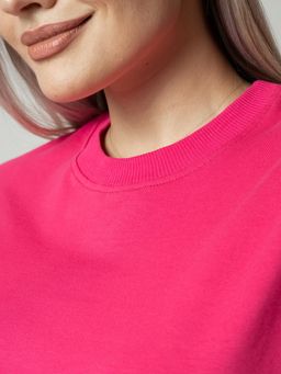 Костюм женский К-205 (футер с лайкрой) Фуксия