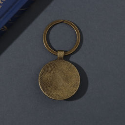 Брелок для ключей на кольце Круг. Скоро рассвет, стекло, металл, d=3 см - Simaland фото 3