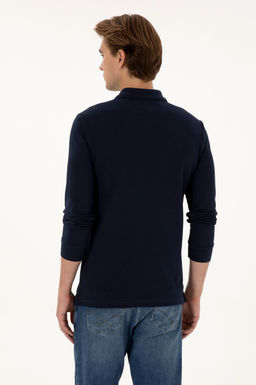Erkek Lacivert Basic Sweatshirt Sepette S_rpriz _ndirim - U.s. polo assn фото 5