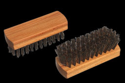 Щётка обувная( натуральная щетина)12.5 см