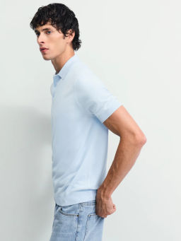 Джемпер поло regular fit / Zarina  фото 5