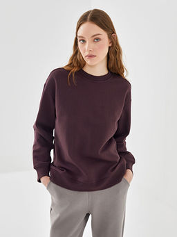 Bisiklet Yaka Kad?n Sweatshirt