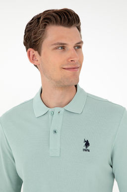 Мужская базовая толстовка зеленого цвета Неожиданная скидка в корзине - U.s. polo assn фото 2